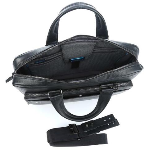 Cartella Black Square Cartellina Porta Computer E Ipad Nero Ca4027b3 / n - Foto 5