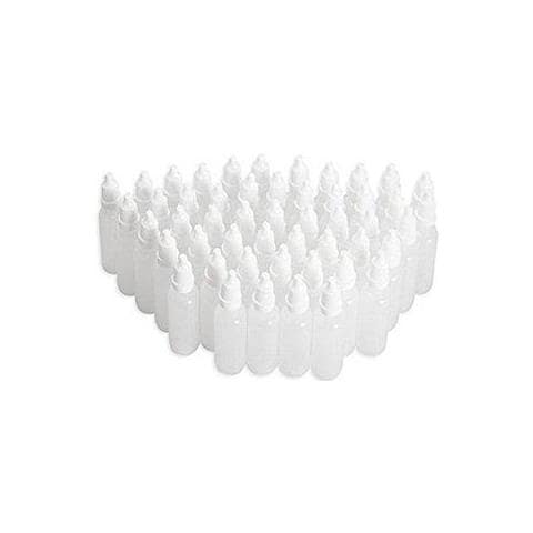 50pcs 8ml Bottiglie Di Plastica Vuote Dropper Dropping (gocce Di Spina Rimovibile) Bottiglia Di Plastica Portatile Eye Liquid Dropper Ricaricabili Bottiglie Container (8ml)  - Foto 1