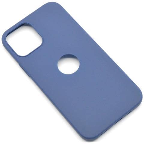 Custodia Tpu Silicone Cover Soft-case Per Apple Iphone 12 - 12 Pro Blu - Foto 1
