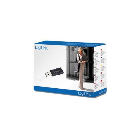 WLAN WL0086A, Nero, Senza fili, USB, IEEE 802.11b, IEEE 802.11g, IEEE 802.11n, WLAN, 128-bit WEP, 64-bit WEP, WPA, WPA2, WPS - Foto 2