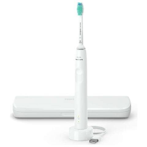 Spazzolino Elettrico Sonico HX3673/13 con Custodia Viaggio Colore Bianco - Foto 1