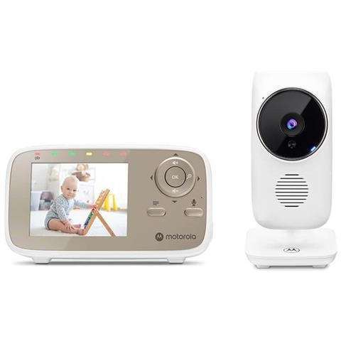 Baby Monitor Vm483 Con Telecamera Da 2,8"", Visione Notturna, Conversazione Bidirezionale, Zoom Digitale E Controllo Della Temperatura, Portata Fino A 300 Metri, Connessione Sicura E Privata. - Foto 1