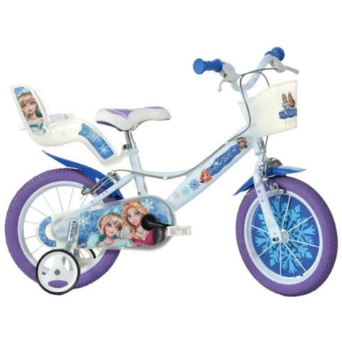 Vélo Enfant Dino Bikes Raptor 14 Pouces - Cadre Acier, Couleur Jaune Fluo, Neuf En Boîte