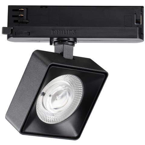 Proiettore Square Pov Metallo Nero 1 Luce 22w 3000k Luce Calda - Foto 1