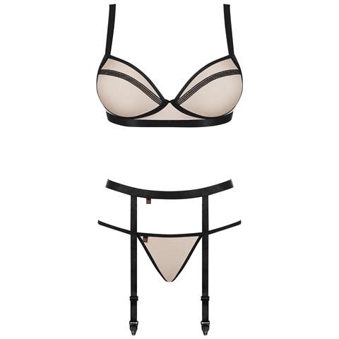 Nudelia 3 Set Di Colore Nero - S /m - Foto 8