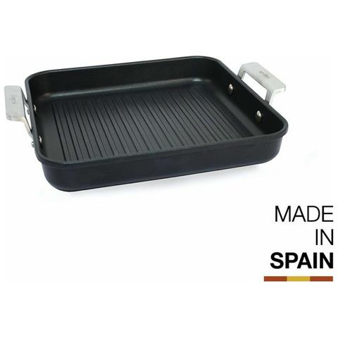 Piastra Grill Valira Aire 23x23. Nero Alluminio - Foto 1