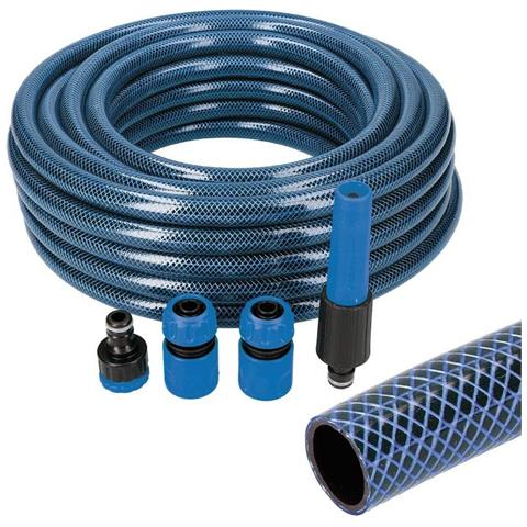 Set Di Tubi Flessibili Con Accessori Azzurro 20 Mm X 25 M 5/8' - Foto 1