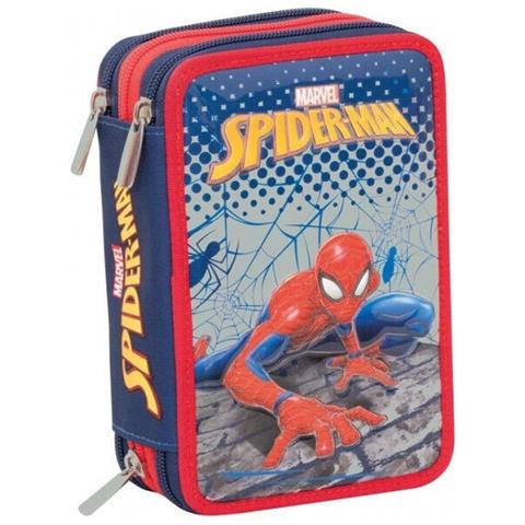 Astuccio 3 Zip Spiderman - Foto 1