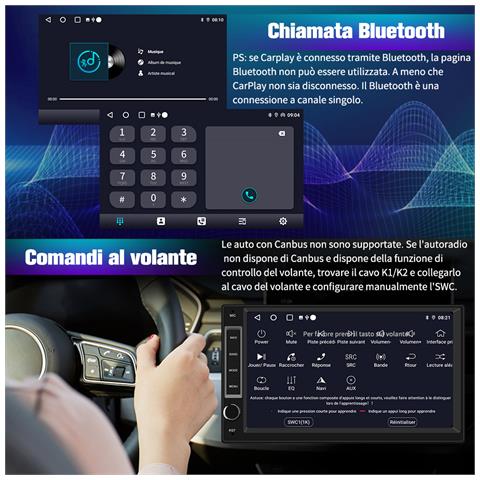 Android Autoradio 2 Din Bluetooth Car Radio - Foto 8