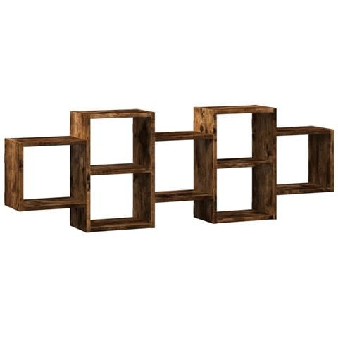 Mensola A Muro Rovere Fumo 129x18x42 Cm In Truciolato - Foto 2
