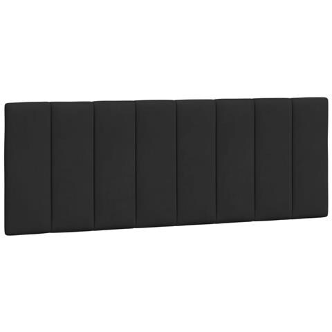 Cuscino Testiera Nero 120 Cm In Velluto - Foto 2