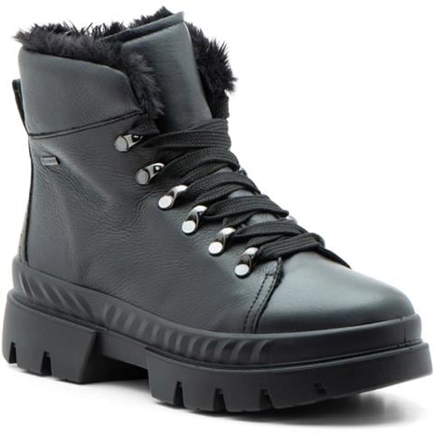 Mood - Gtx Booties Stivaletti Pelle Scarpe Donna Nero Eu 37, 12-14108-01 - Foto 1