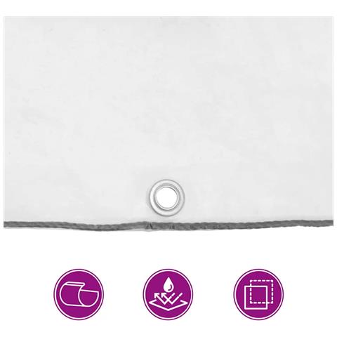 Telone Trasparente con Occhielli 2x5 m in Polietilene - Foto 10