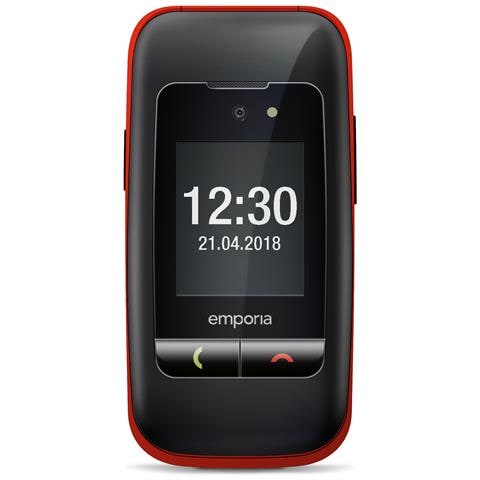 one 61 Cm (2.4"") 80 G Nero Rosso Telefono Per Anziani - Foto 1