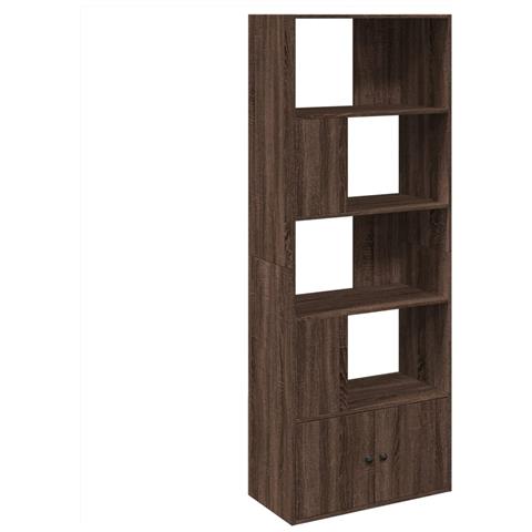 Libreria Rovere Marrone 70x36x189 Cm In Legno Multistrato - Foto 2
