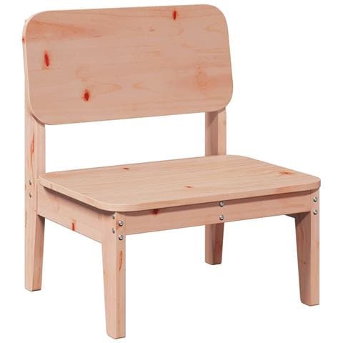 Sedia Da Giardino 60x52,5x72 Cm In Legno Massello Di Douglas - Foto 2