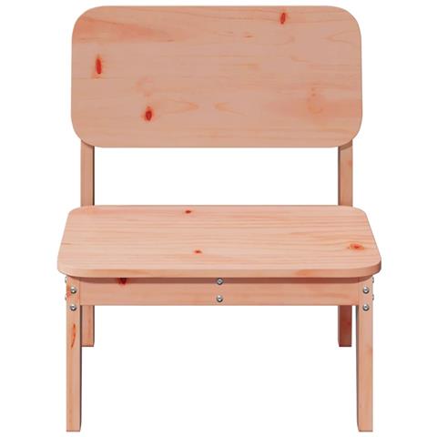 Sedia Da Giardino 60x52,5x72 Cm In Legno Massello Di Douglas - Foto 3