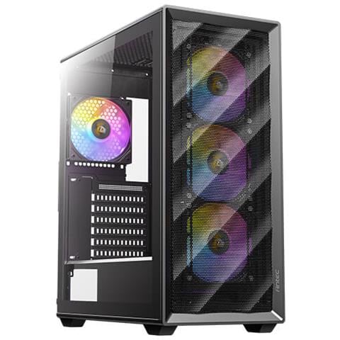 AX85 ARGB Case Midi Vetro Temperato Tower No-Power ATX /mATX /Mini-ITX - Foto 1