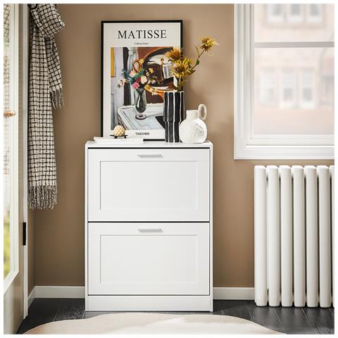 Scarpiera 60x23x79cm Fsr137-w - Foto 7