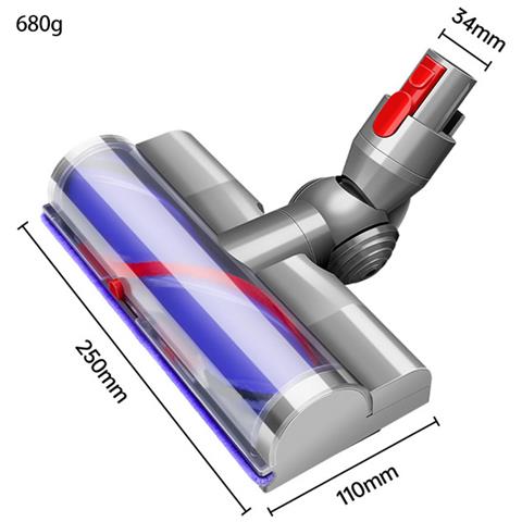 Testina Per Aspirapolvere Con Luce Verde Anti-groviglio Per Dyson V7-v11 - Foto 1