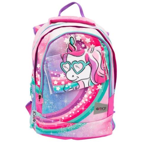 Gopop23 Zaino Estensibile Round Unicorn - Foto 1