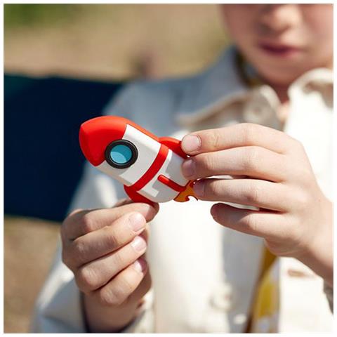 Portafoglio Contactless Con Guscio Modello Rocket Compatto E Facile Da Usare, Bianco - Foto 5