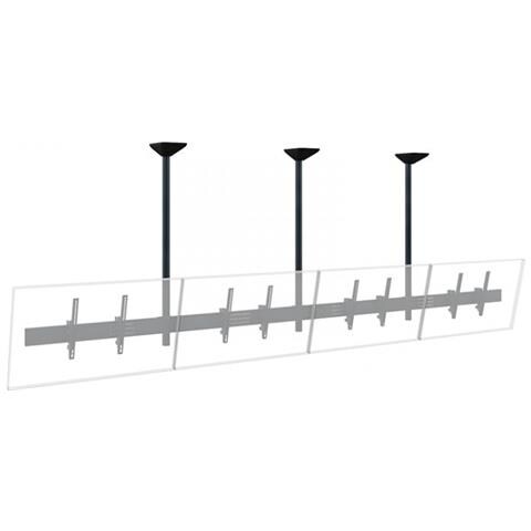 3314 Supporti a parete per TV 165,1 cm (65") Soffitto Nero - Foto 5