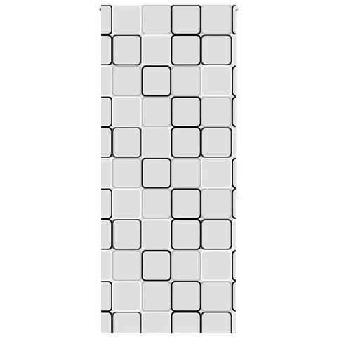 Tenda a Rullo Doccia 110x240 cm Larghezza Tessuto 106 cm - Foto 1