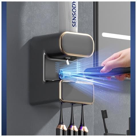 Sterilizzatore Smart Uv Per Spazzolini - Montaggio A Parete, Ricaricabile E Rimovibile Per Una Facile Pulizia - Foto 6