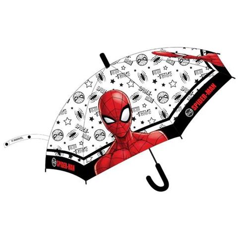 Spiderman Ombrello Pvc Poe Creeper Bambini Ragazzi Ombrellino Parapioggia - Foto 1