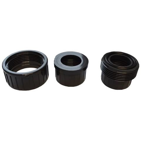 Raccordo Pvc 1 1/2  Femmina-femmina (igxig) Per Tubi E Irrigazione - Foto 2