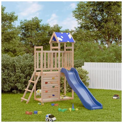 Set da Gioco da Esterno in Legno Massello di Pino - Foto 2