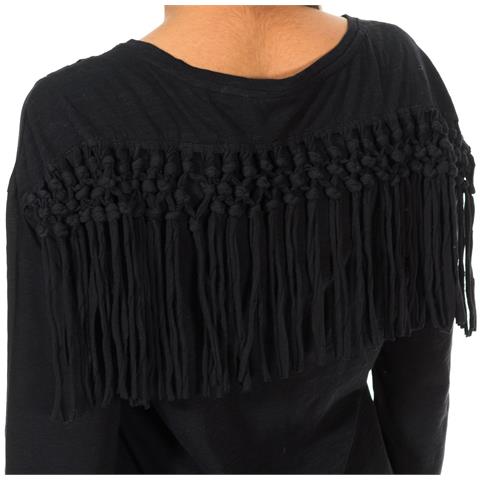 Maglia A Maniche Lunghe In Pizzo Con Frange Colorado G60002on Da Donna - Foto 2