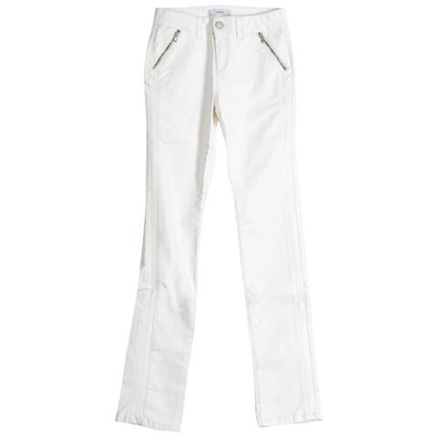 Pantaloni Lunghi Dal Taglio Dritto Con Orli Ajea10-a354 Donna - Foto 1