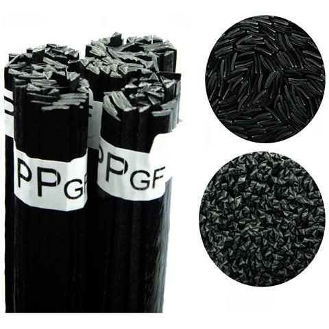 Saldatore Plastica Pp+gf Nero 100g - Alta Qualità, Granuli Puri | Temperatura Fusione 260-330°c | Uso Professionale In Automotive E Industria - Foto 1