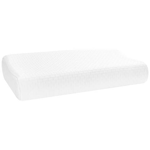 Cuscino da Letto Bianco 57 x 37 x 11,5 cm Schiuma Memory - Foto 1