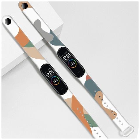 Xiaomi Mi Band 6 / Mi Band 5 Cinturino In Silicone Camo Per Orologio (8) - Foto 5