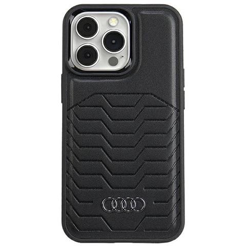 Custodia In Pelle Sintetica Audi Con Magsafe, Per Iphone 13 Pro Max - Nera - Foto 1