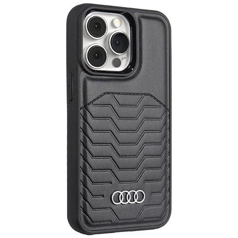 Custodia In Pelle Sintetica Audi Con Magsafe, Per Iphone 13 Pro Max - Nera - Foto 2