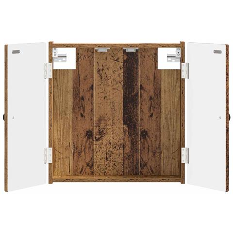 Armadio per Dartboard BREDA Legno antico 52,5 x 10,5 x 53,5 cm - Foto 1