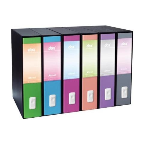 Dox 2 Registratore A Leva Formato A4+ Verde mare (6 registratori) - Foto 9