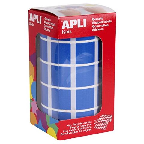 Etichetta multiuso - 20 mm Larghezza x 20 mm Lunghezza - 1770 / Pacco - Permanente - Blu - Foto 1