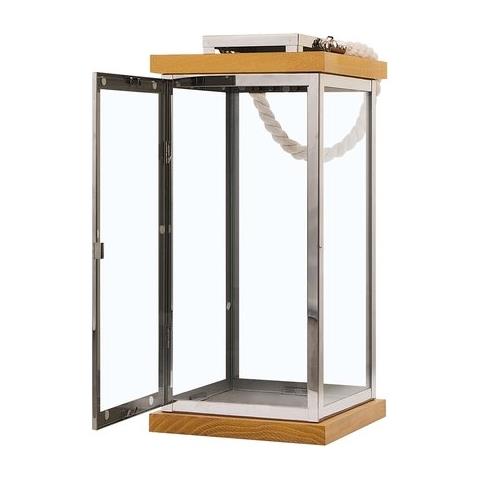 Lanterna In Legno Argento / Borneo - Foto 7