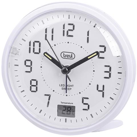 Orologio Al Quarzo Con Sveglia Sl 3p27 Bianco - Foto 1