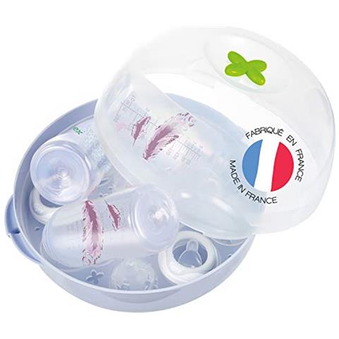 Express - Sterilizzatore Per Microwaver, 5 Per Ogni Bottiglia, Assortiti Modelli - Foto 1