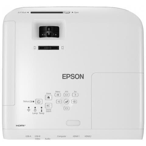 Videoproiettore EB-E20 3LCD 3400 ANSI lumen Rapporto di Contrasto 15000:1 XGA 1024 x 768 Pixel Colore Bianco  - Foto 5