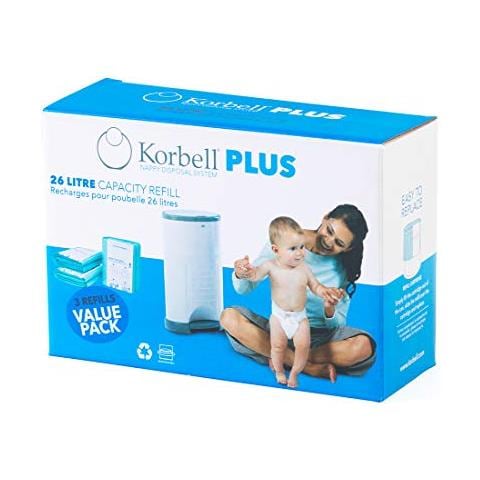 Cestino Di Ricarica - Maxi - 26 L - X3 - Biodegradabile - Controllo Degli Odori - Capacità Strati Di 330 - Foto 1