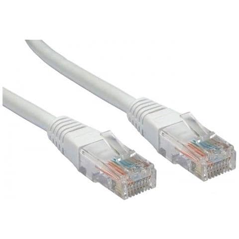 Urt-610 White Cavo Di Rete 10 M Cat5e U / utp [ utp] Bianco (rj45 [ m] To Rj45 [ m] Cat5e 10m White Oem Moulded Boot Copper Utp Network Cable)  - Foto 1