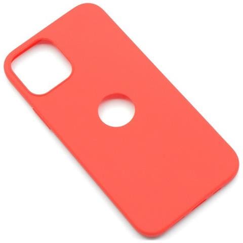 Custodia Tpu Silicone Cover Soft-case Per Apple Iphone 12 - 12 Pro Red - Foto 1
