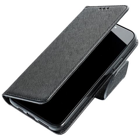 Maxy Custodia Book Orizzontale Silicone Case Per Apple Iphone 13 Mini Black - Foto 1